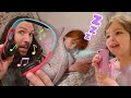 ADLEY WON&#39;T WAKEUP!  Navey Helps with Adleys morning routine! is she Asleep or Lost in her Dreams?