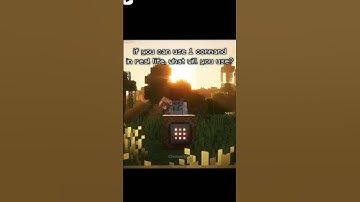 Minecraft command moment#minecraft😳