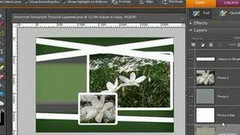 Digital Scrapbooking Template Tutorial Part 2