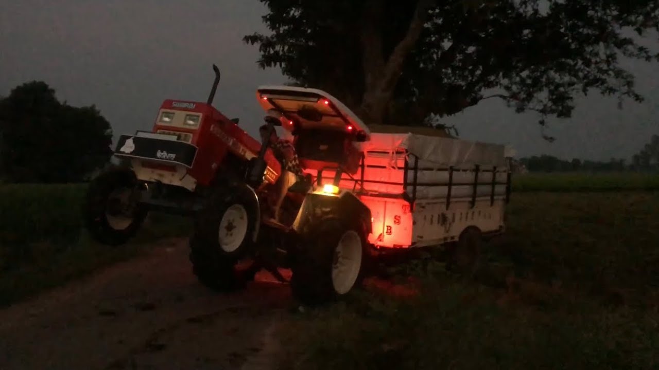 ਦੇਖੋ ਜੋਰ 855 ਕਿਵੇਂ ਪੱਟਦਾ ਟਰਾਲੀ Punjabi Farmer Benipal Jattz