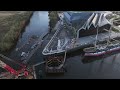 Govan to Partick Bridge - PS Waverley sails past