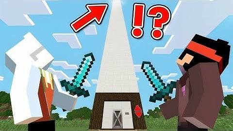 I FOUND THE LONGEST ELEVATOR IN MINECRAFT