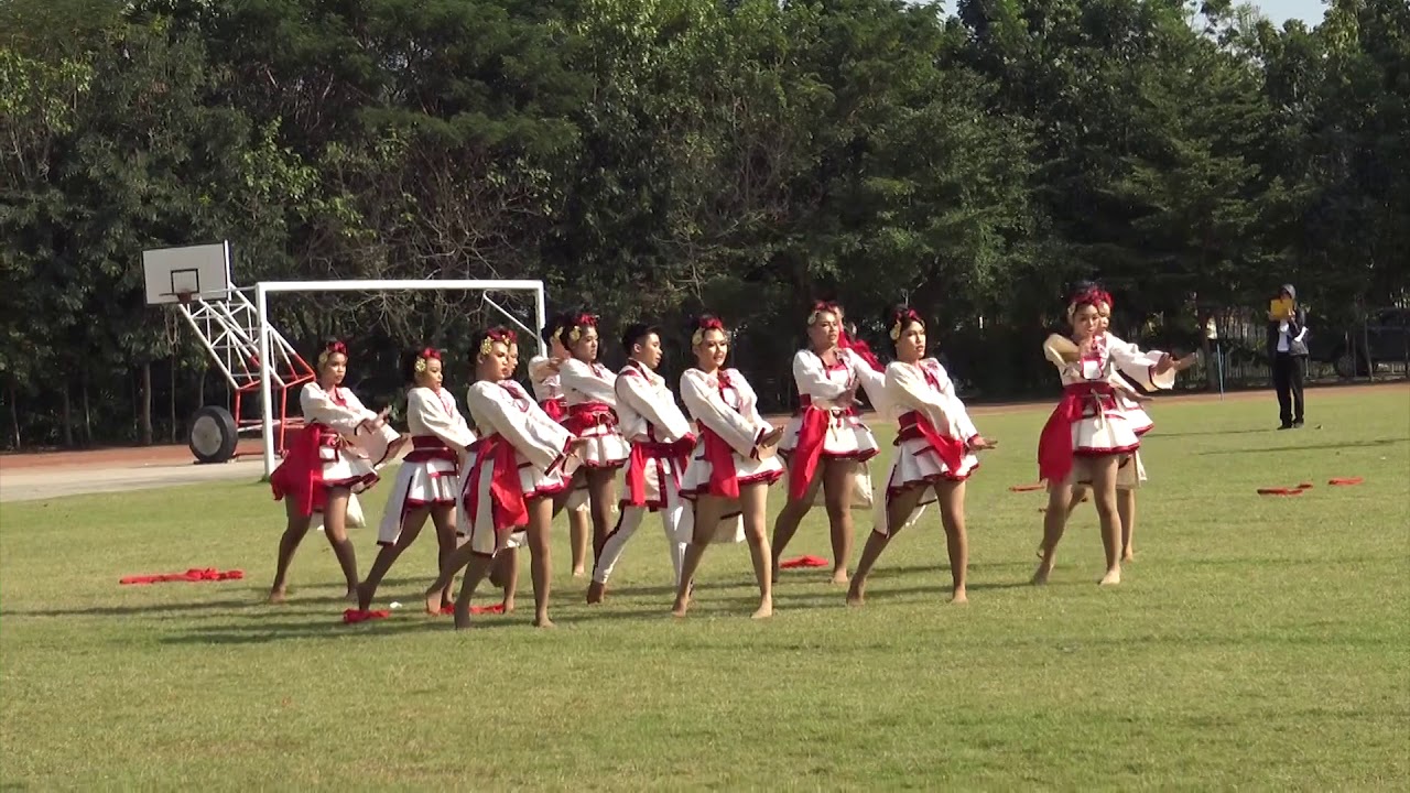 การประกวดเชียร์ลีดเดอร์ สีแดง นาคประสิทธิ์เกมส์