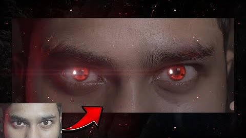 How to create Sharingan eye effect inside Nuke | BY VFX FORGE 