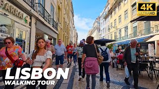 WALKING TOUR LISBON 2023 - Praça do Comércio to Rua Augusta