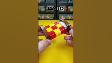 LEGO tutorial bed #lego #tutorial #short #multibrick