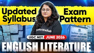 UGC NET English Literature Preparation 2026 | UGC NET English Updated Syllabus &amp; Exam Pattern 2026