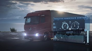 Predictive Powertrain Control on the Mercedes-Benz new Actros