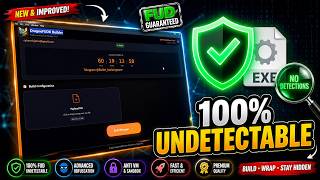 Windows Crypter Fud method latest and best 2026 free demo on a first .exe | #crypter #fudmethod