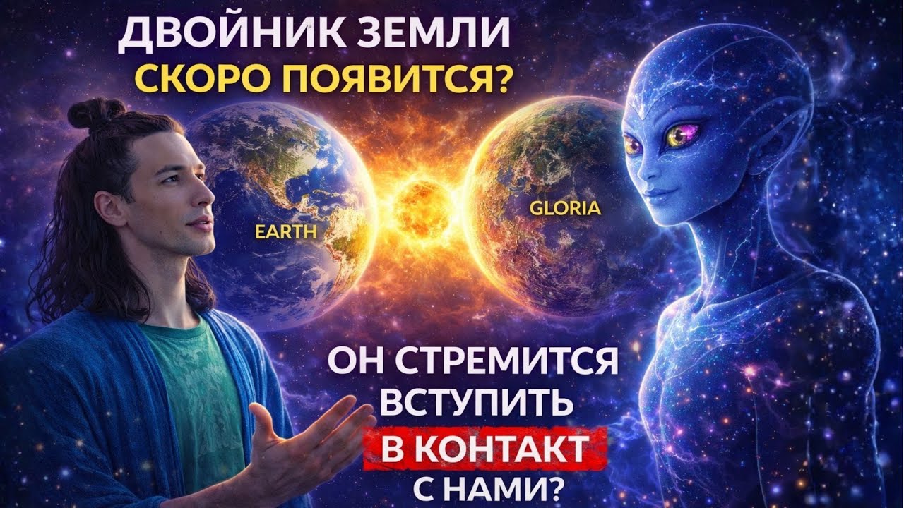 ДВОЙНИК ЗЕМЛИ ШОКИРУЕТ ВСЕХ? ПЛАНЕТА ГЛОРИЯ реальна ли она? Скоро с нами вступят в контакт?