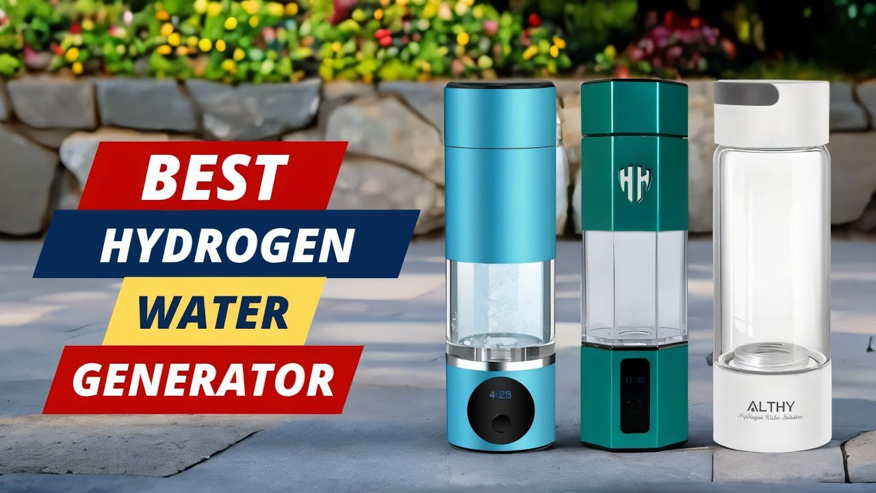 Top 5 Best Hydrogen Rich Water Generator Bottles | You Need to Try!