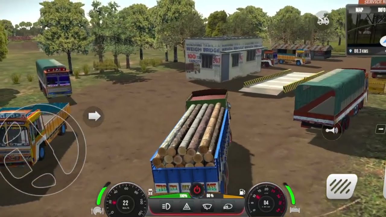 Truck simulator Indian game 🎮🎯 #game #Trucksimulator