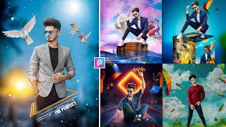 Picsart New Style Photo Editing 🔥 | Realistic Photo Editing Picsart | Viral Bird Frame Effect screenshot 5