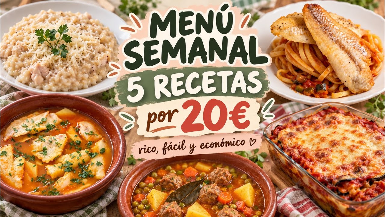 5 recetas con pescado, carne y verduras por SOLO 20€😱. OS ENSEÑO LA COMPRA🛒