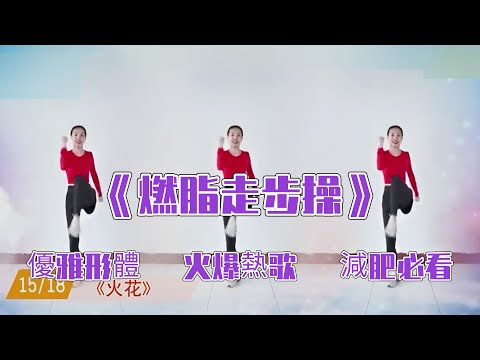 健身-姐妹花健身廣場-EP 1340-20分鐘燃脂走步健身操