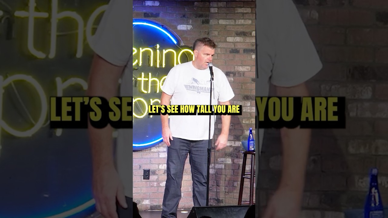 He's the perfect height! 😂😂