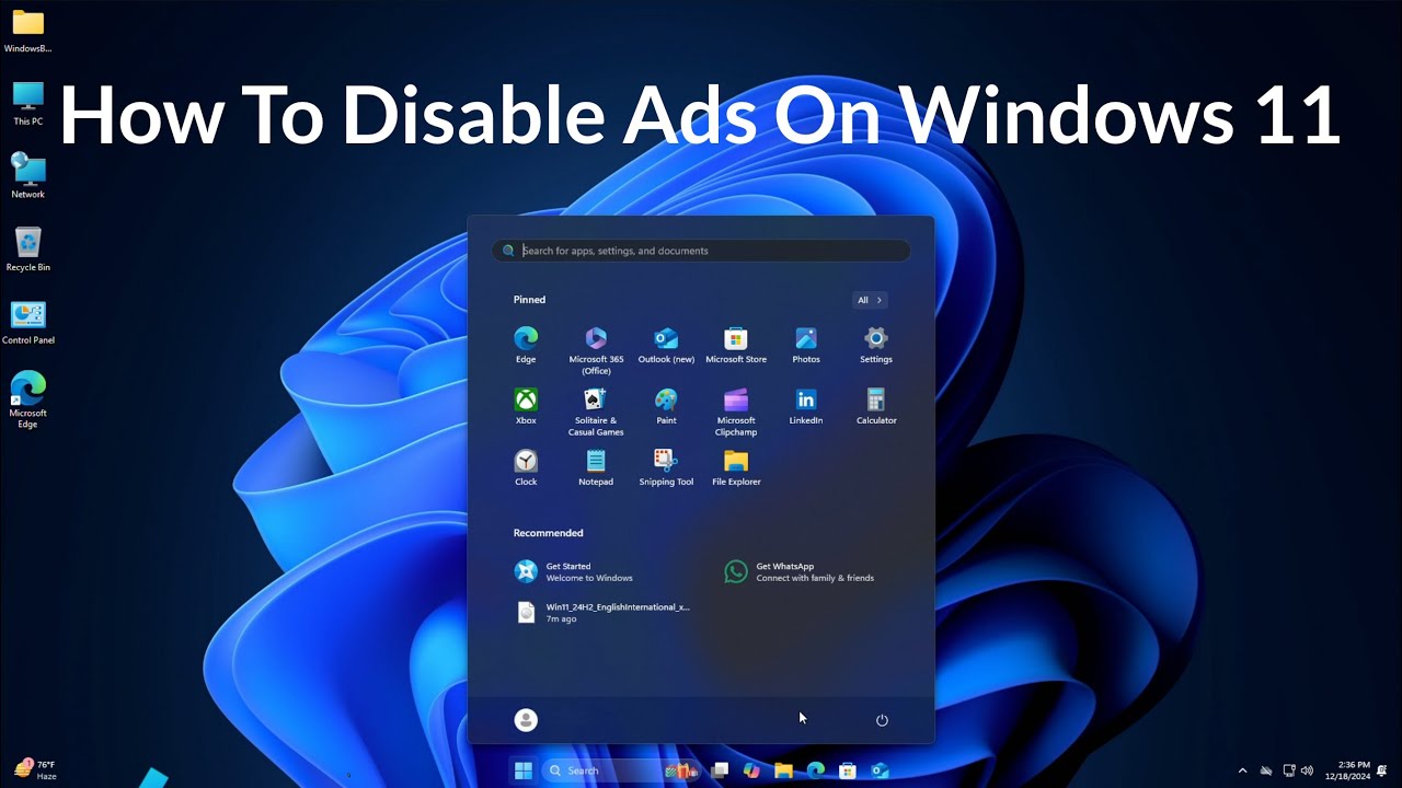 How To Turn Off Ads On Your Windows 11 PC YouTube how-to-turn-off-ads-on-your-windows-11-pc-youtube