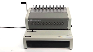 Manufacturer Video of the GBC CombBind C800pro Binding System