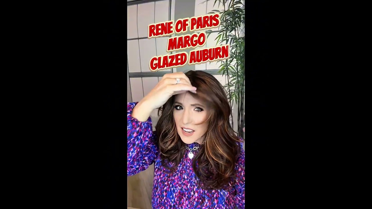 Rene of Paris. Margo. Glazed auburn 