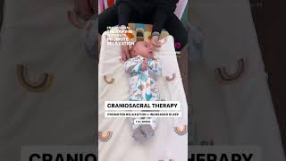 CRANIOSACRAL for babies 👶🏻 #babycare #chiropractic #shorts