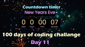 Day 11 in the journey of 100 days of code challenge | Countdown timer