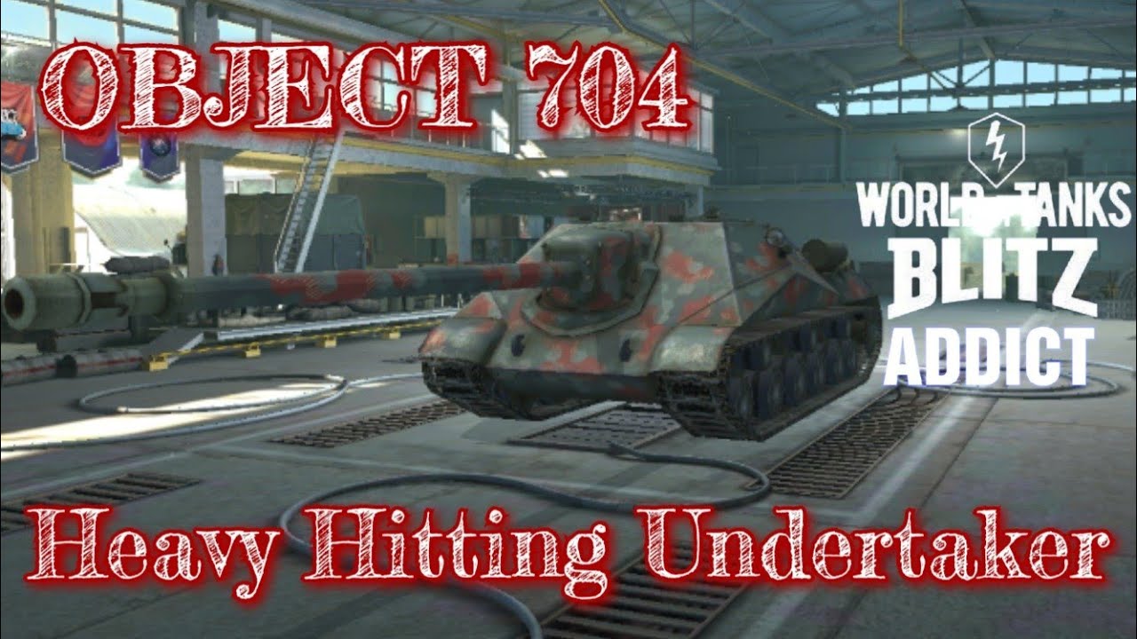 WoT Blitz || Obj. 704 - Review, Tactics and Gameplay