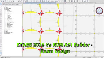 ETABS 2016 Vs RCM ACI Builder - Beam Design