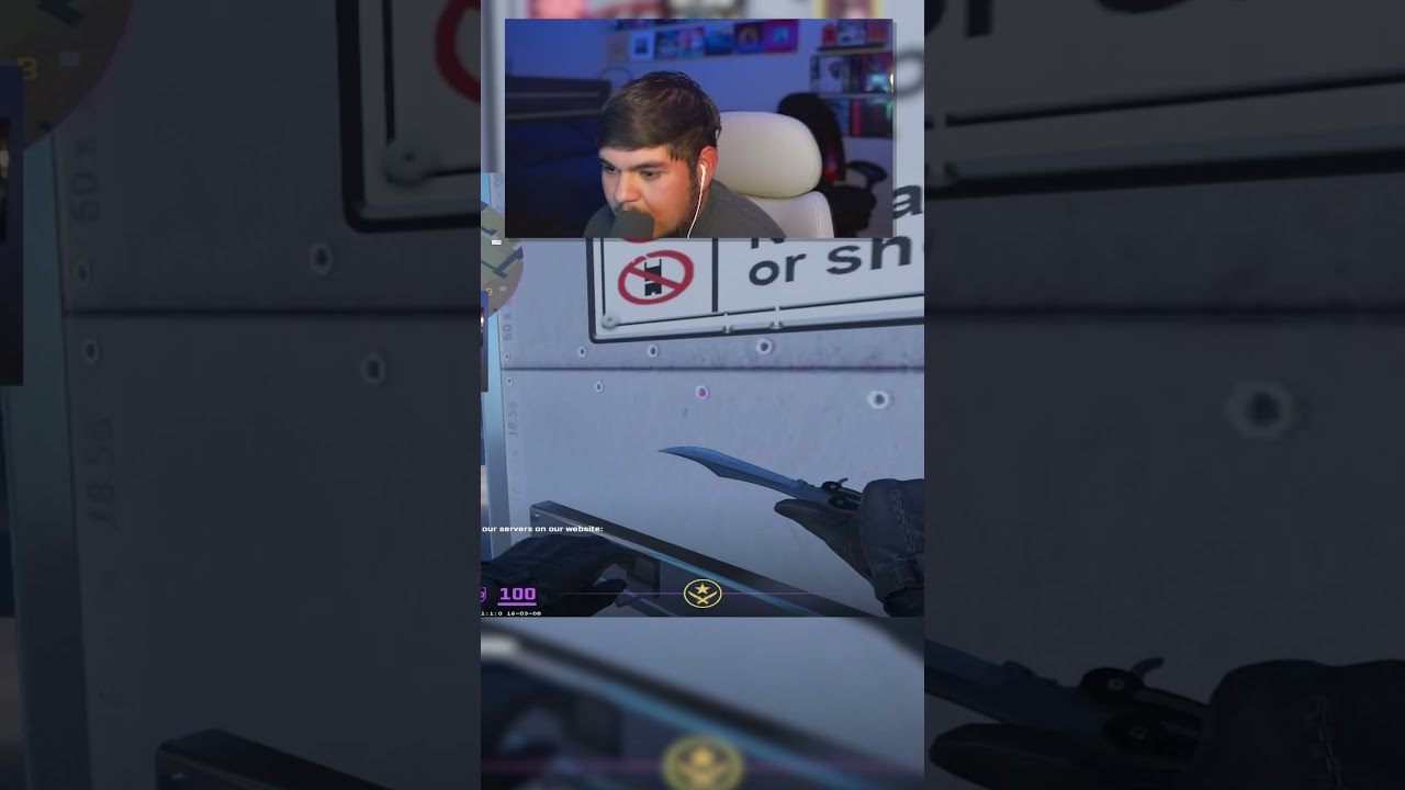Chat why did she SCREAM 😭😭 #csgo #csgoclips  #csgomemes