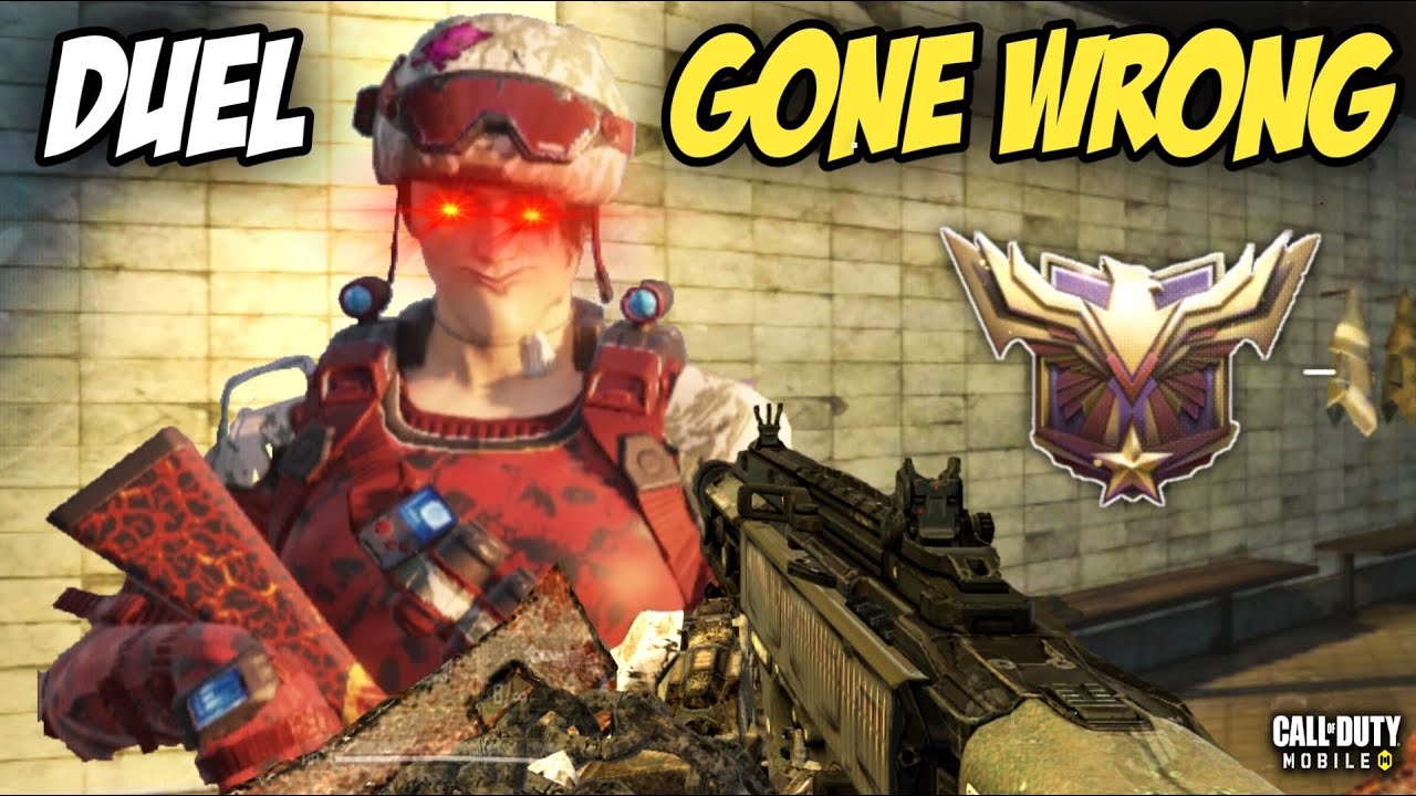 LEGENDARY 1V1  DUEL CHALLENGE GONE WRONG IN CALL OF DUTY MOBILE! [FUNNY MOMENTS]