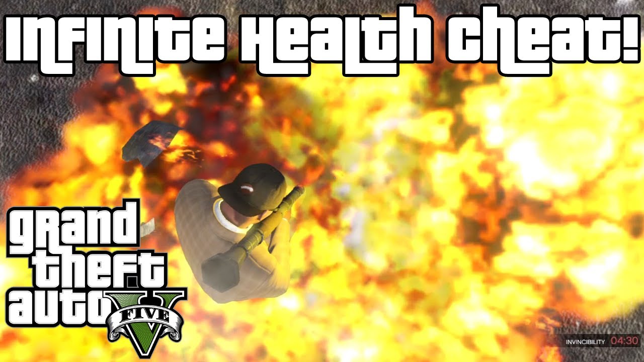 GTA 5: Infinite Health/Invincible Cheat - XBOX 360 & PS3! 