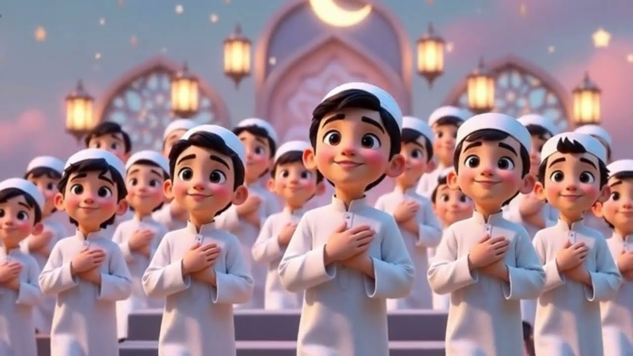 Bismillah  Alhumdulillah Subhanallah islamicpoem for kids🌙 | Islamic Kids poem