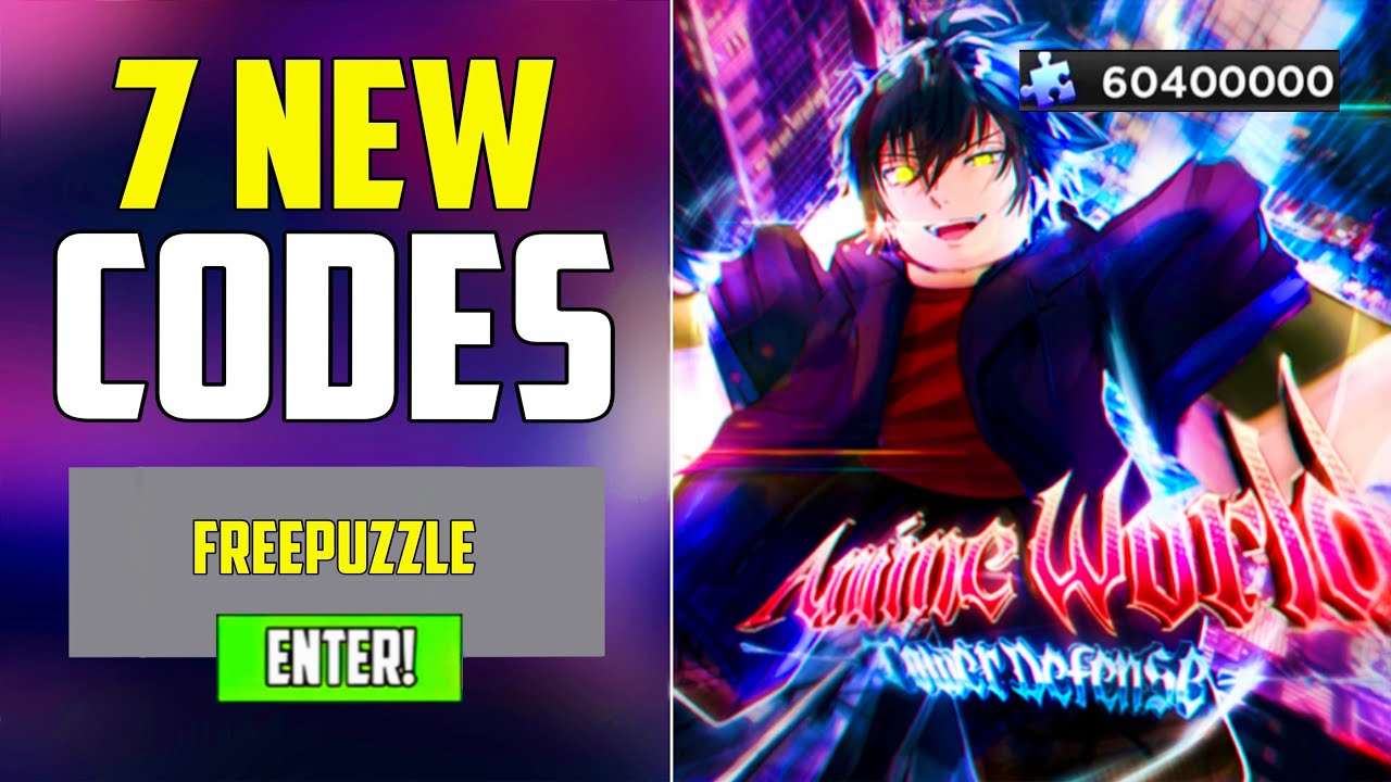 NEW* ALL UPDATE 11.5 CODES FOR ANIME WORLD TOWER DEFENSE! ROBLOX ANIME  WORLD TOWER DEFENSE CODES 