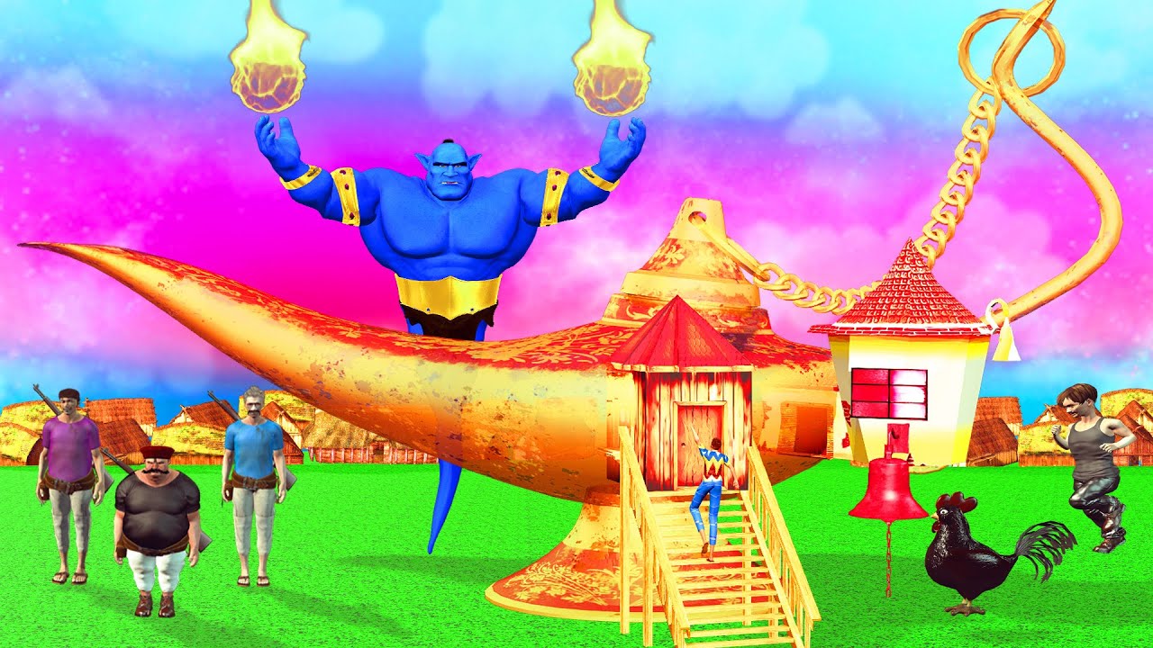 जादुई विशाल मुर्गी चिराग घर Magical Giant Chicken Lamp House Hindi