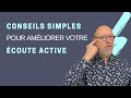 Conseils pour amliorer lcoute active