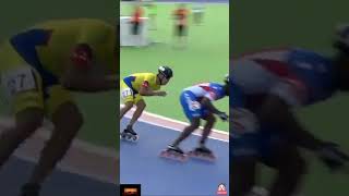 JUNIOR Men 500M - Final - 3 #rollerskating #skating #rollerskates #skater #viralshorts #shorts