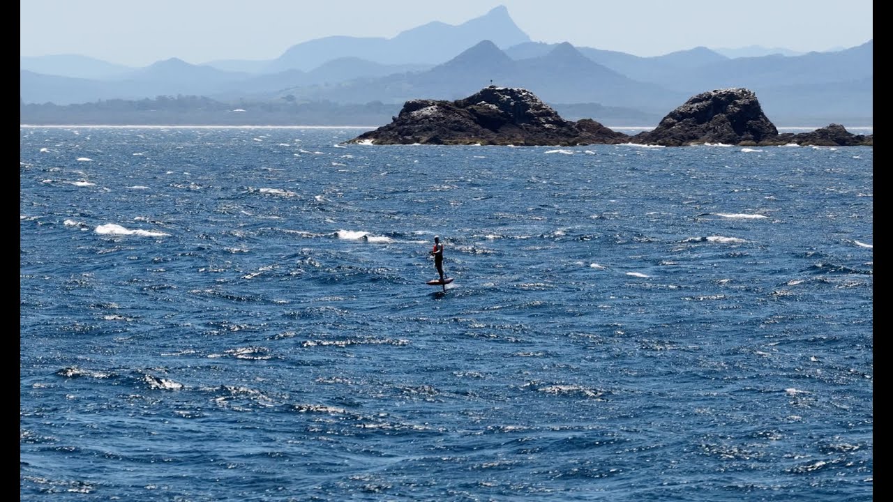 DOWNWIND FOILING the most Easterly point of AUSTRALIA! 65kms