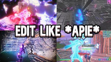 *NO PLUGINS* How to edit like *APIE* in Davinci Resolve (Tutorial at 380subs) #shorts