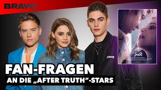 Hero Fiennes Tiffin, Josephine Langford und Dylan Sprouse beantworten Fan-Fragen | „After Truth“