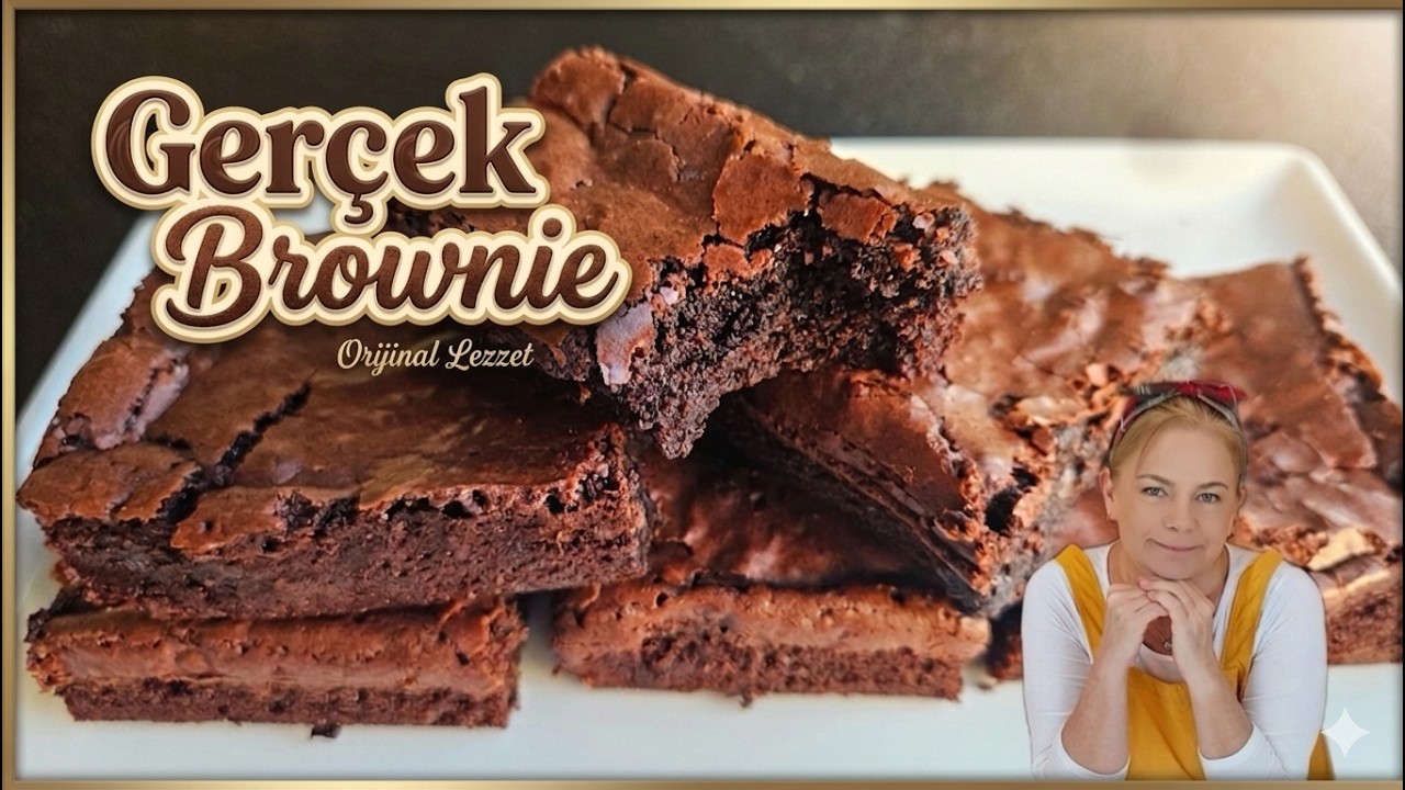 %💯Garantili Gerçek Brownie Tarifi ! Yoğun, Nemli, Kusursuz Brownie