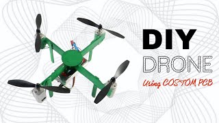Make a Flying Drone from  Using Custom PCB | Full Process