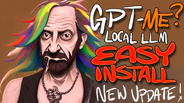 GPT-ME !  EASY Local LLM update - LLAMA and ALPACA 4-bit
