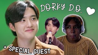 D.O. - 'Rewrite the Stars' Cover & Lee Mujin Service | REACTION w/@yeonjunbabie