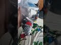 Sorting my lego pieces from the bags