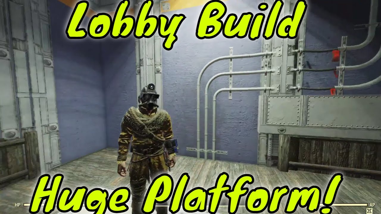 Fallout 76 Vault Lobby Max Build Space
