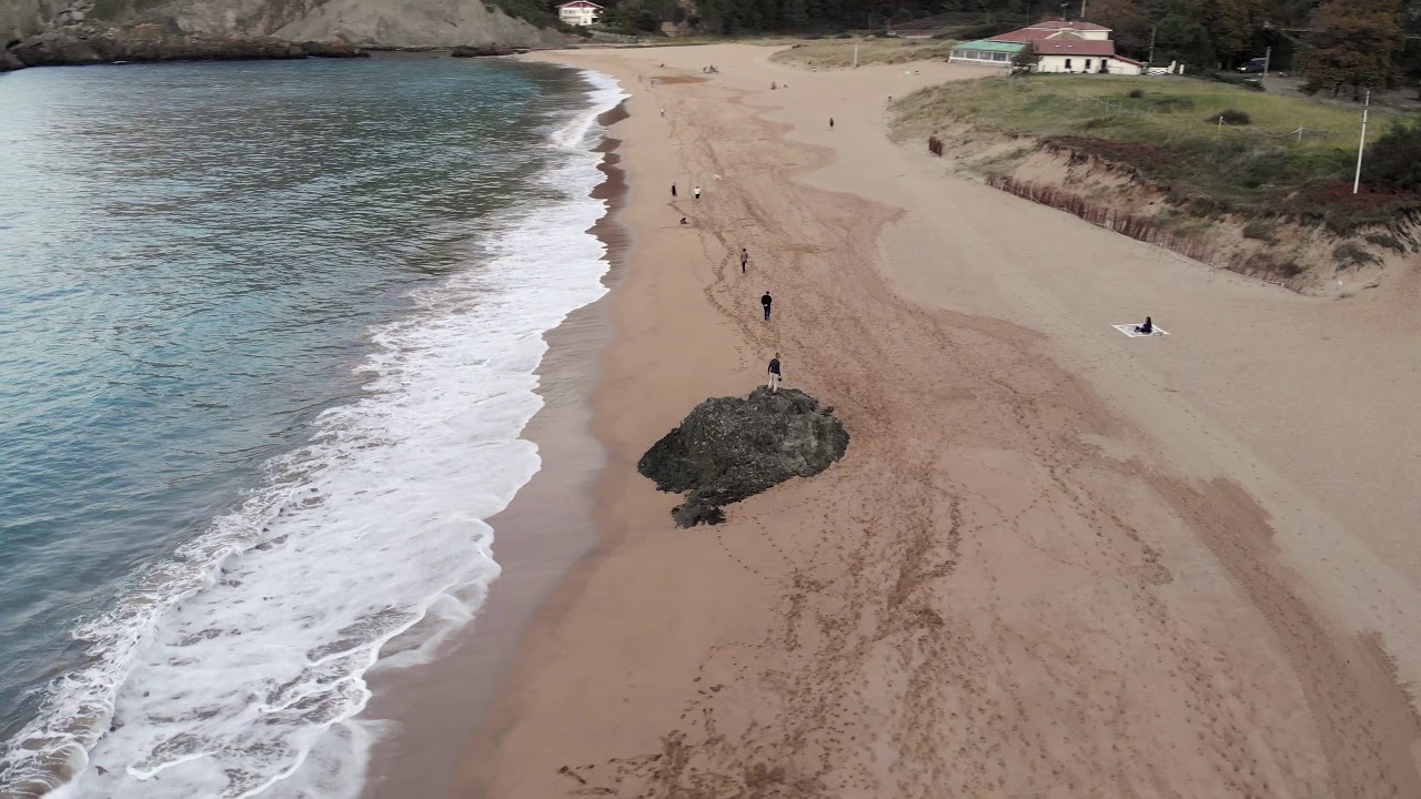 Playa de Laga en Ibarranguelua (Noviembre 2019)