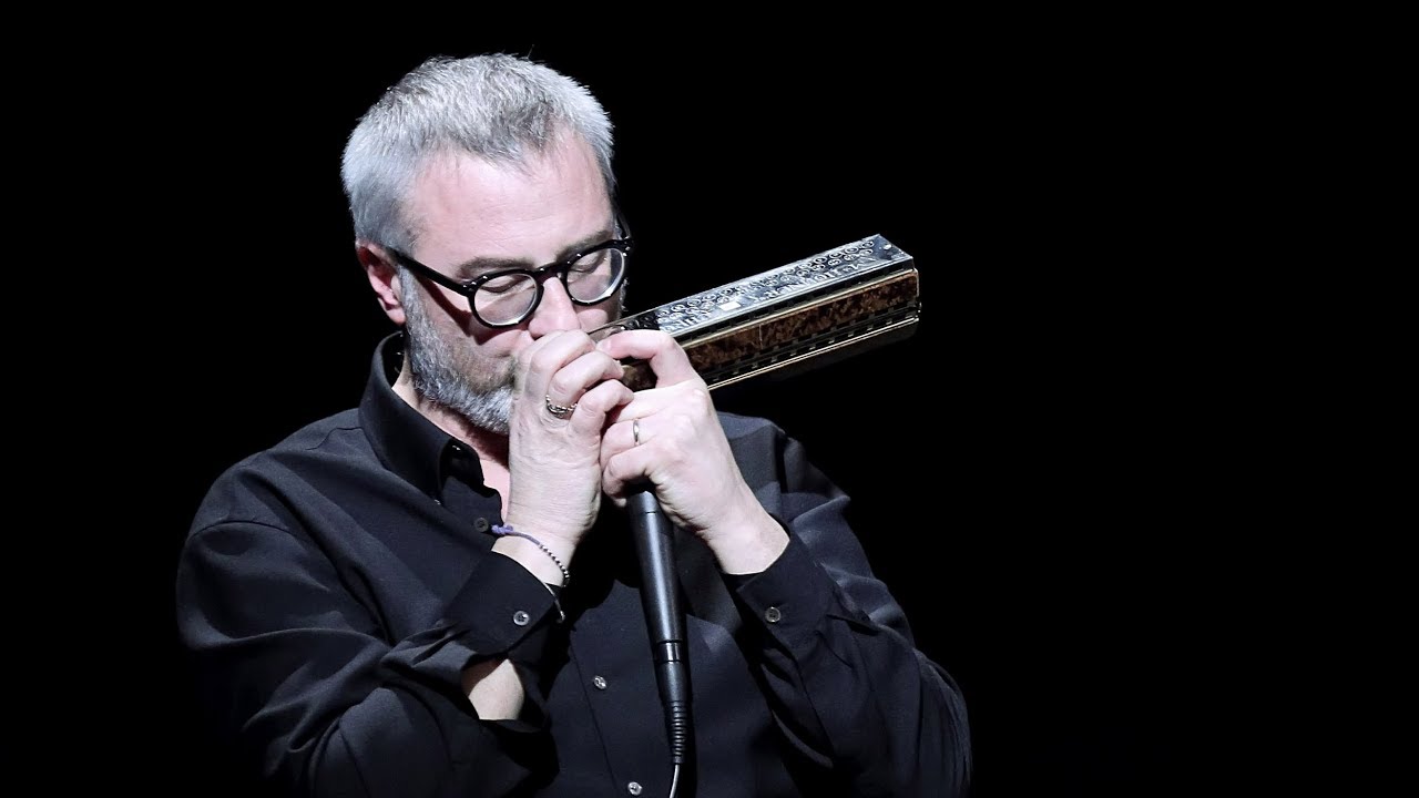 MAX DE ALOE (harmonica/accordion) live in Chiavenna - January 25, 2018