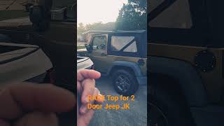 Hardtop Rare for 2 Door Jeep Wrangler JK