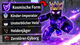 Ich habe COSMIC GAROU in STRONGEST BATTLEGROUND freigeschaltet in Roblox!
