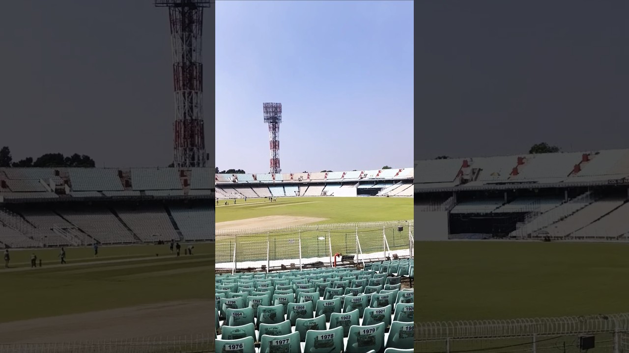 Eden garden stadium 🏟️ view 