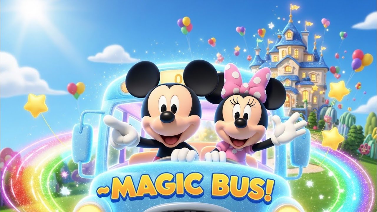 Mickey’s MAGIC BUS Took Them WHERE?! 😲 Clubhouse Adventure - YouTube